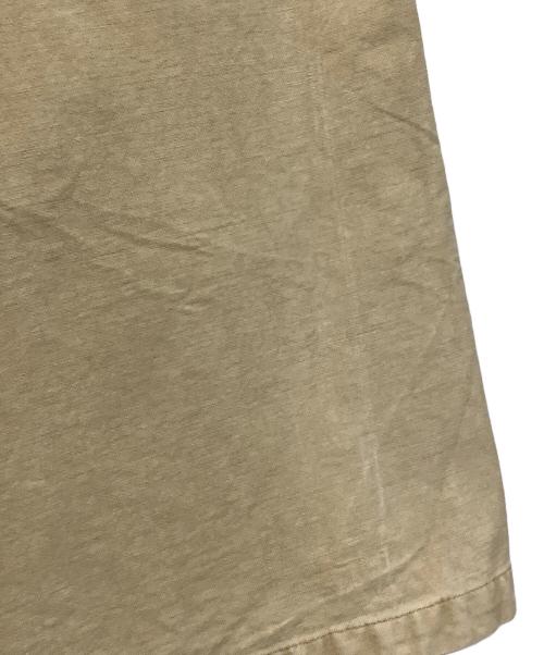 Spick and Span（スピックアンドスパン）Spick and Span (スピックアンドスパン) ガーメントダイタイトスカートバックスリットスカート ベージュ サイズ:40の古着・服飾アイテム