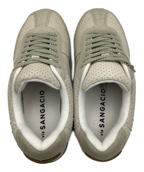 Sangacio（サンガッチョ）Sangacio (サンガッチョ) にゅ～ずスニーカー ベージュ サイズ:23の古着・服飾アイテム