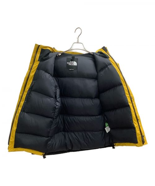 THE NORTH FACE（ザ ノース フェイス）THE NORTH FACE (ザ ノース フェイス) マウンテンダウンジャケット イエロー×ブラック サイズ:Sの古着・服飾アイテム