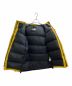 中古・古着 THE NORTH FACE (ザ ノース フェイス) マウンテンダウンジャケット イエロー×ブラック サイズ:S：24000円