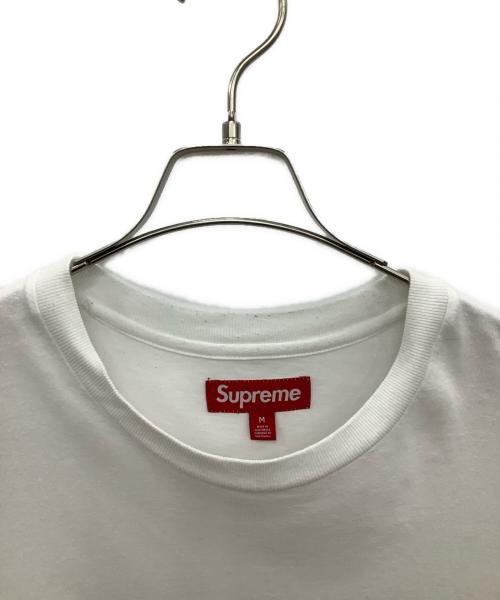 SUPREME（シュプリーム）Supreme (シュプリーム) Washed Tag S/S Top 24SS ホワイト サイズ:Ⅿの古着・服飾アイテム