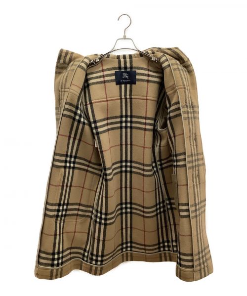 BURBERRY（バーバリー）BURBERRY (バーバリー) ダッフルコート ブラウン サイズ:Mの古着・服飾アイテム