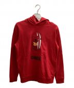 COACHコーチ）の古着「プルオーバーパーカー」｜レッド