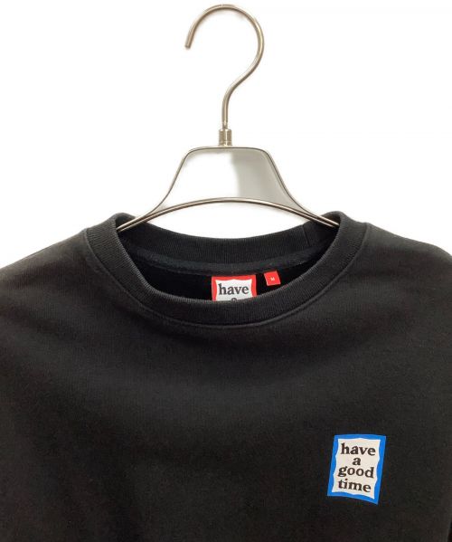 have a good time（ハブアグッドタイム）have a good time (ハブアグッドタイム) スウェット ブラック サイズ:Mの古着・服飾アイテム