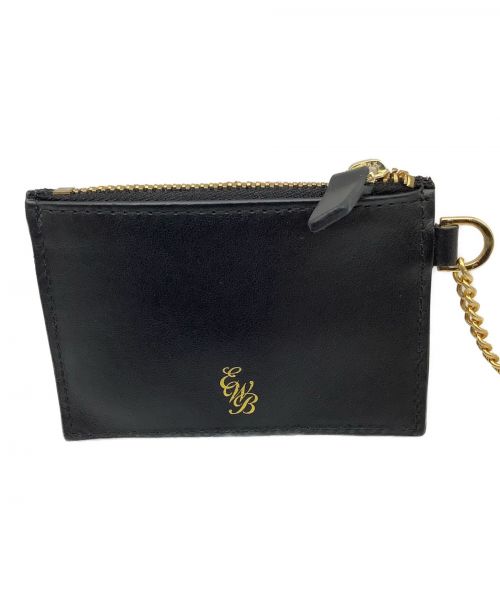 ERNEST W.BAKER（アーネストダブルベーカー）ERNEST W.BAKER (アーネストダブルベーカー) UNFOLLOW (アンフォロー) コインケース ブラック×レッド サイズ:-の古着・服飾アイテム