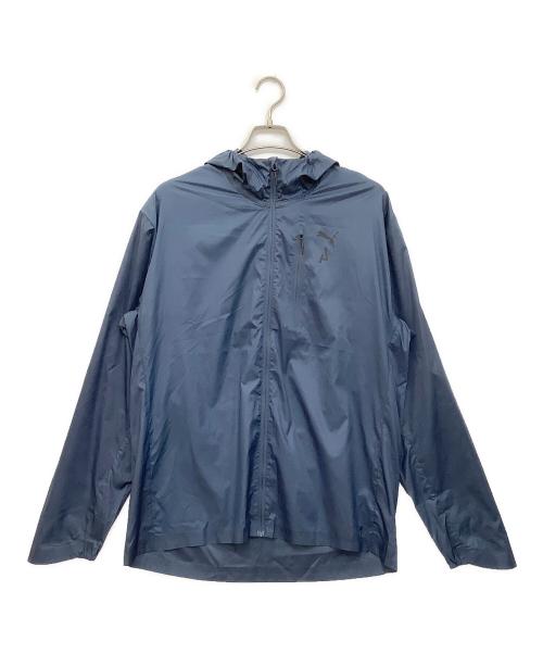 PUMA（プーマ）PUMA (プーマ) Lightweight Running Jacket ネイビー サイズ:Lの古着・服飾アイテム