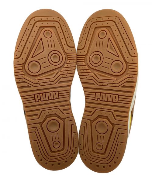 PUMA（プーマ）PUMA (プーマ) MCM (エムシーエム) スニーカー ブラウン×ホワイト サイズ:23.5の古着・服飾アイテム