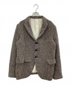 JELADO×COPANOジェラード×コパーノ）の古着「テーラードジャケット」｜ブラック×ベージュ