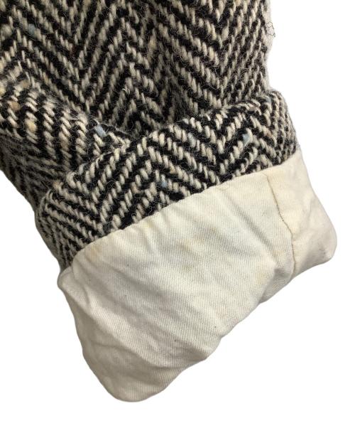 JELADO（ジェラード）JELADO (ジェラード) COPANO (コパーノ) テーラードジャケット ブラック×ベージュ サイズ:Mの古着・服飾アイテム