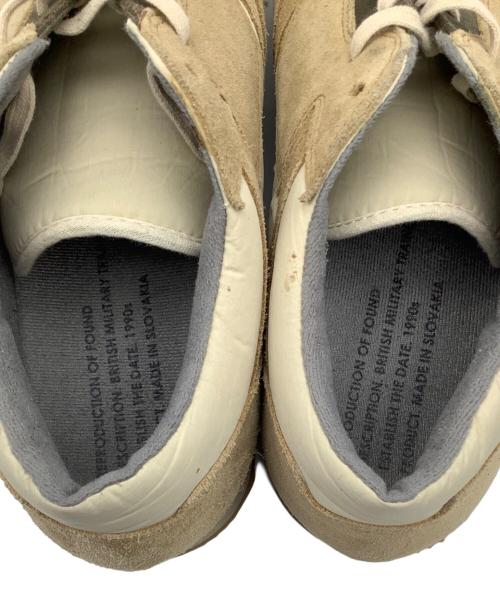 reproduction of found（リプロダクションオブファウンド）reproduction of found (リプロダクションオブファウンド) ブリティッシュミリタリートレーナー ベージュ サイズ:25.5の古着・服飾アイテム