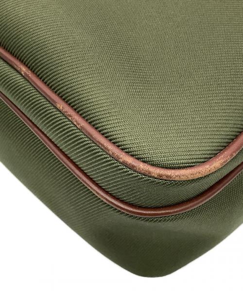 HUNTING WORLD（ハンティングワールド）HUNTING WORLD (ハンティングワールド) ショルダーバッグ グリーン×ブラウン サイズ:-の古着・服飾アイテム