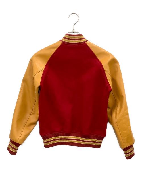 McCOY SPORTSWEAR（マッコイ スポーツウエア）McCOY SPORTSWEAR (マッコイ スポーツウエア) スタジャン レッド×イエロー サイズ:S(34)の古着・服飾アイテム