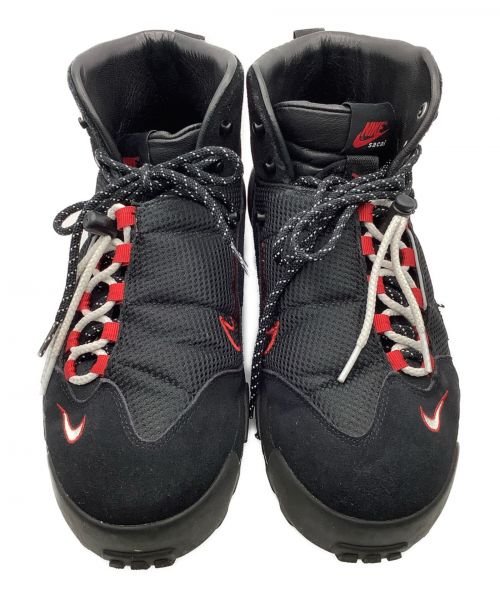 NIKE（ナイキ）NIKE (ナイキ) sacai (サカイ) ハイカットスニーカー ブラック サイズ:28の古着・服飾アイテム
