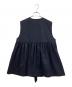YORI (ヨリ) ダブルフリルジレ ネイビー サイズ:38：9000円