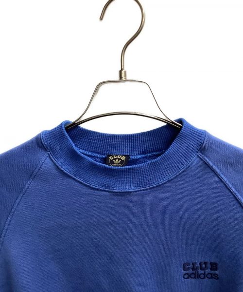 adidas（アディダス）adidas (アディダス) 80’ｓスウェット ブルー サイズ:Lの古着・服飾アイテム