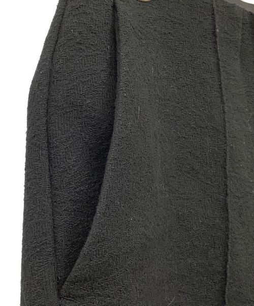 Mila Owen（ミラオーウェン）Mila Owen (ミラオーウェン) 構築袖ボリュームセットアップ ブラックの古着・服飾アイテム