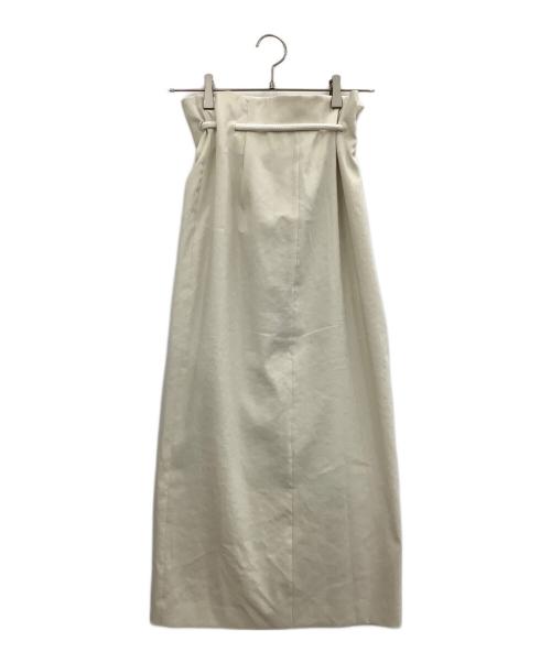 ASTRAET（アストラット）ASTRAET (アストラット) ウエストヒモラップスカート ホワイトの古着・服飾アイテム
