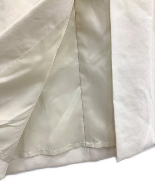 ASTRAET（アストラット）ASTRAET (アストラット) ウエストヒモラップスカート ホワイトの古着・服飾アイテム