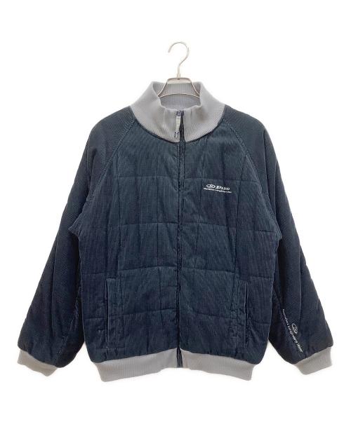 PIKO（ピコ）PIKO (ピコ) リバーシブル中綿ジャケット ネイビー×グレー サイズ:Lの古着・服飾アイテム