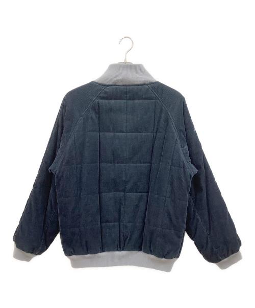 PIKO（ピコ）PIKO (ピコ) リバーシブル中綿ジャケット ネイビー×グレー サイズ:Lの古着・服飾アイテム