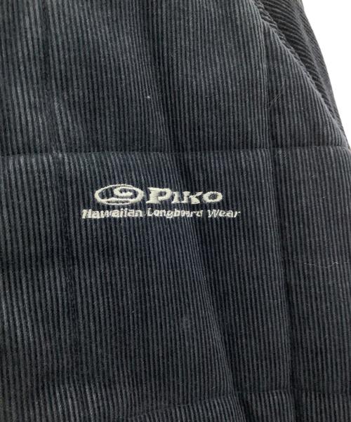 PIKO（ピコ）PIKO (ピコ) リバーシブル中綿ジャケット ネイビー×グレー サイズ:Lの古着・服飾アイテム