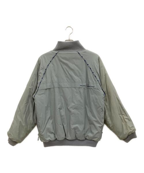 PIKO（ピコ）PIKO (ピコ) リバーシブル中綿ジャケット ネイビー×グレー サイズ:Lの古着・服飾アイテム