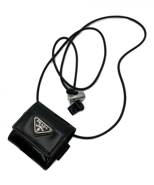PRADA（プラダ）PRADA (プラダ) Air Pods Proケース ブラック サイズ:-の古着・服飾アイテム