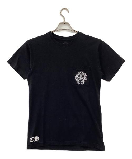 CHROME HEARTS（クロムハーツ）CHROME HEARTS (クロムハーツ) ポケットTシャツ ブラック サイズ:Mの古着・服飾アイテム