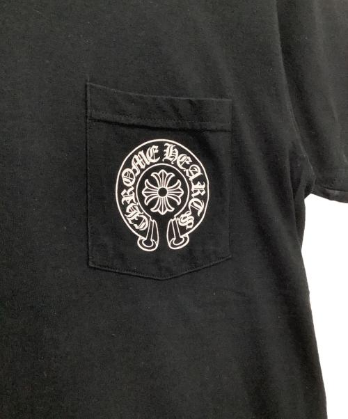 CHROME HEARTS（クロムハーツ）CHROME HEARTS (クロムハーツ) ポケットTシャツ ブラック サイズ:Mの古着・服飾アイテム