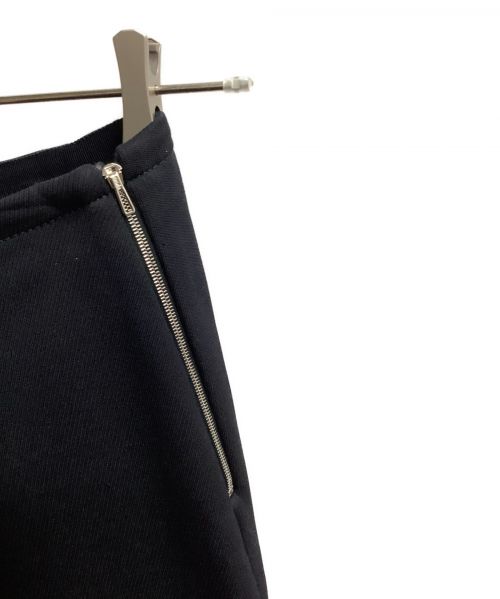 HERMES（エルメス）HERMES (エルメス) カシミヤ混スカート ブラック サイズ:36の古着・服飾アイテム