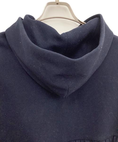 YORI（ヨリ）YORI (ヨリ) ティアードフリルジップパーカー ネイビー サイズ:Fの古着・服飾アイテム