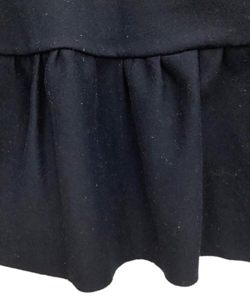 YORI（ヨリ）YORI (ヨリ) ティアードフリルジップパーカー ネイビー サイズ:Fの古着・服飾アイテム