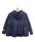 YORI (ヨリ) ティアードフリルジップパーカー ネイビー サイズ:F：9000円