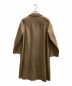 AURALEE (オーラリー) CASHMERE WOOL MOSSER CHESTERFIELD COAT ブラウン サイズ:1：40000円