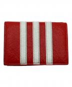 BALENCIAGAバレンシアガ）の古着「3つ折り財布」｜レッド