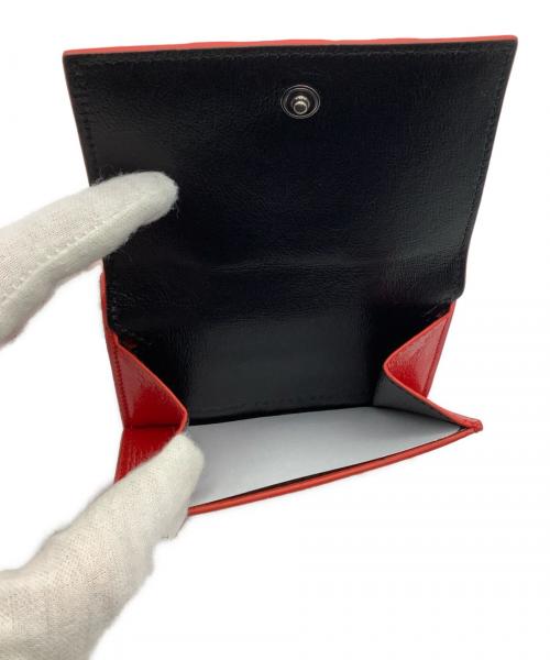 BALENCIAGA（バレンシアガ）BALENCIAGA (バレンシアガ) 3つ折り財布 レッド サイズ:-の古着・服飾アイテム