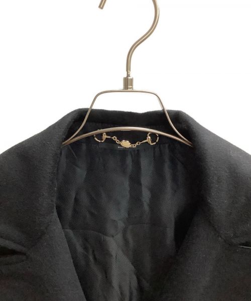GUCCI（グッチ）GUCCI (グッチ) ベルテッドコート ブラック サイズ:36の古着・服飾アイテム