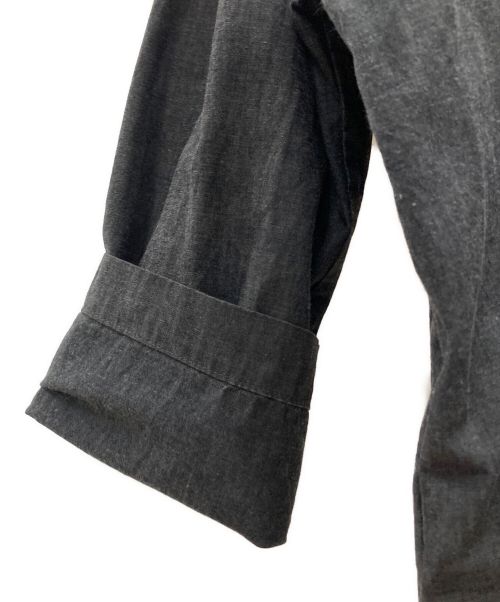 My Beautiful Landlet（マイビューティフルランドレット）My Beautiful Landlet (マイビューティフルランドレット) ウェポンコクーンコート グレー サイズ:１の古着・服飾アイテム