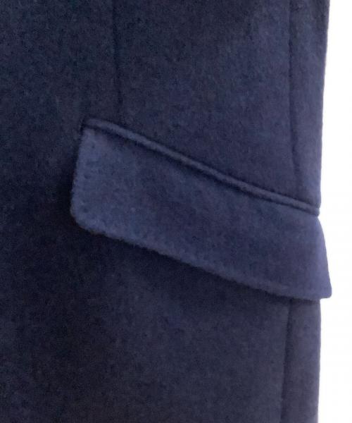 Junhashimoto（ジュンハシモト）junhashimoto (ジュンハシモト) ウールチェスターコート ネイビー サイズ:2の古着・服飾アイテム