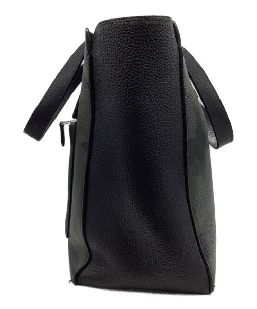 COACH（コーチ）COACH (コーチ) トートバッグ ブラック×グリーン サイズ:−の古着・服飾アイテム