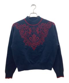 中古・古着通販】YORI (ヨリ) ダブルフリルジレ ネイビー サイズ:38