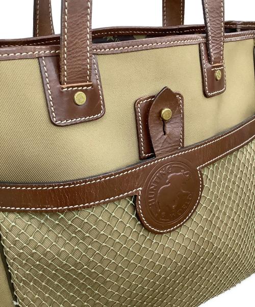 HUNTING WORLD（ハンティングワールド）HUNTING WORLD (ハンティングワールド) トートバッグ オリーブ サイズ:−の古着・服飾アイテム