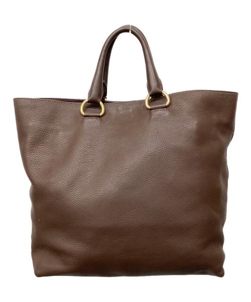 PRADA（プラダ）PRADA (プラダ) トートバッグ ブラウンの古着・服飾アイテム