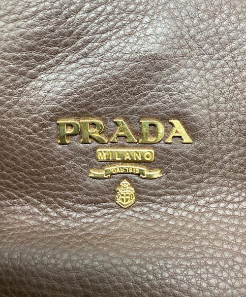 PRADA（プラダ）PRADA (プラダ) トートバッグ ブラウンの古着・服飾アイテム