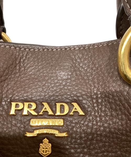 PRADA（プラダ）PRADA (プラダ) トートバッグ ブラウンの古着・服飾アイテム