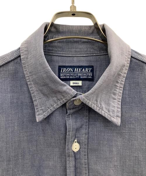 IRON HEART（アイアンハート）IRON HEART (アイアンハート) 長袖シャツ インディゴ サイズ:Sの古着・服飾アイテム