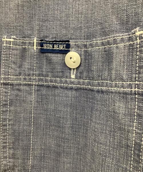 IRON HEART（アイアンハート）IRON HEART (アイアンハート) 長袖シャツ インディゴ サイズ:Sの古着・服飾アイテム
