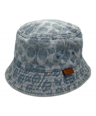 中古・古着通販】COACH (コーチ) バケットハット インディゴ サイズ:56