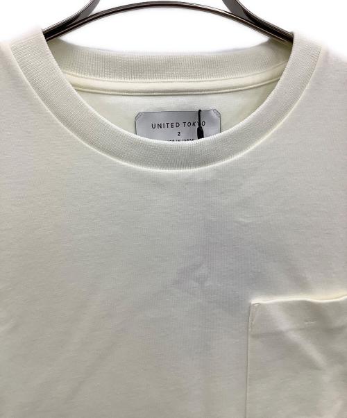 UNITED TOKYO（ユナイテッドトーキョー）UNITED TOKYO (ユナイテッドトーキョー) アウトラストポケットTシャツ アイボリー サイズ:2の古着・服飾アイテム