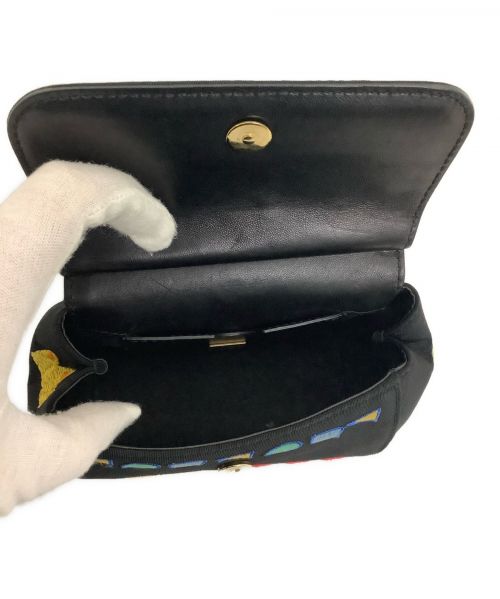 DOLCE & GABBANA（ドルチェ＆ガッバーナ）DOLCE & GABBANA (ドルチェ＆ガッバーナ) ショルダーバッグ ブラック サイズ:-の古着・服飾アイテム